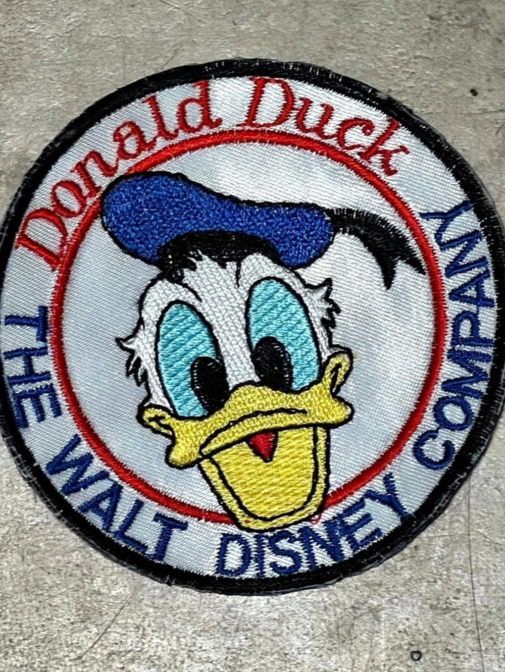 Disney Donald Duck Embroidered Patch